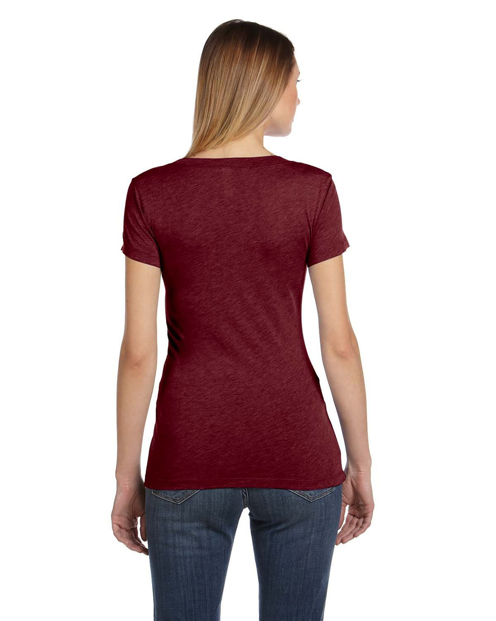 Ladies Triblend Short-Sleeve T-Shirt - cHAR BLK TRIBLND - S(D0102H7WJ4J)