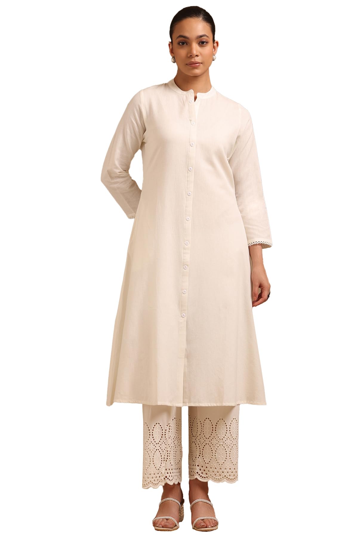 Soch Women Pure Cotton Solid Regular Kurta (cws5ku61359