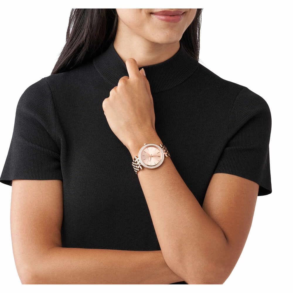 Michael Kors Darci Three-Hand Rose Gold-Tone Women's Watch (Model: MK3192)