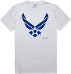 Graphic Tee, Air Force Wing, White, L