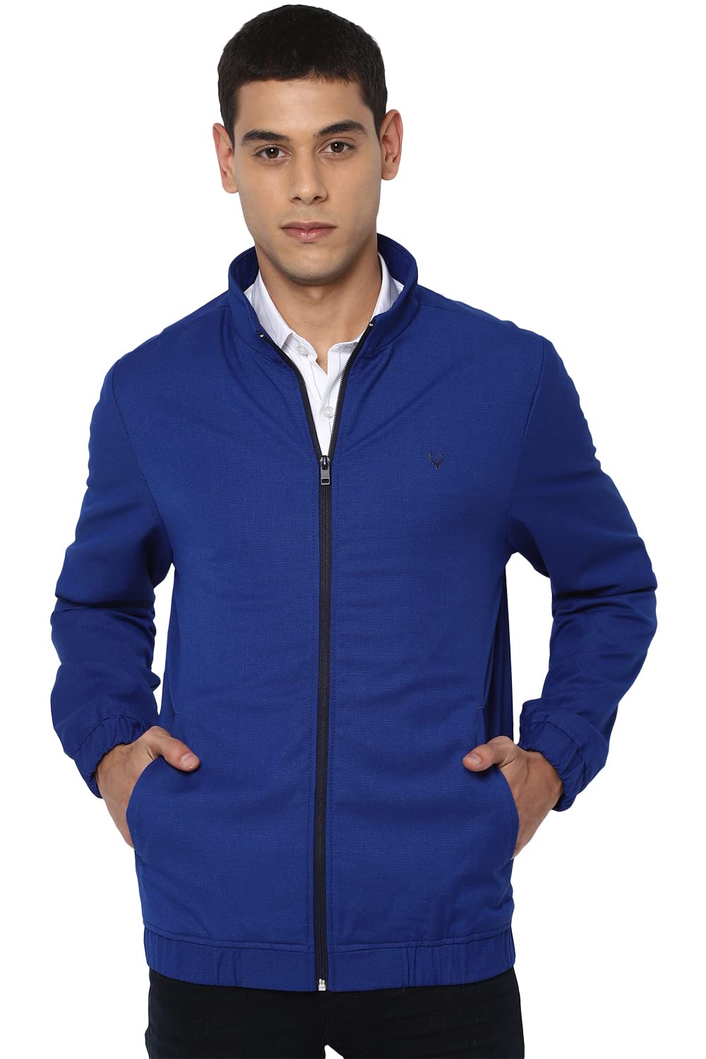 Allen Solly Men Regular Fit Solid Jacket