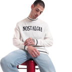 Bewakoof Mens Typography Oversized Fit Full Sleeve Round Neck Acrylic Sweater