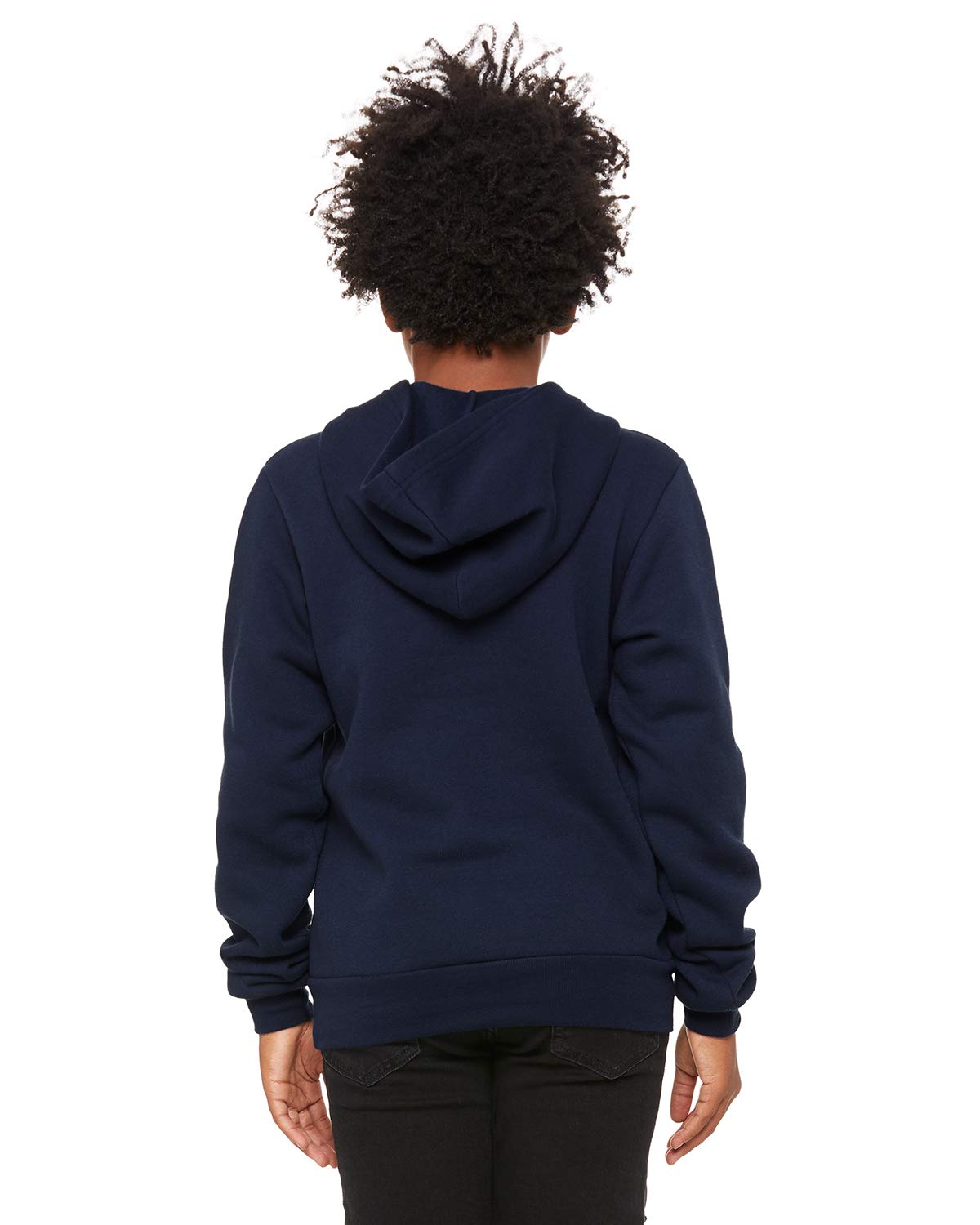 Youth Sponge Fleece Pullover Hooded Sweatshirt - BLAcK - S(D0102H7W3RP)