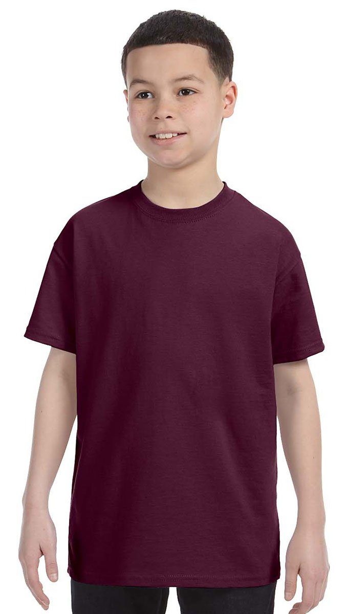 Youth Authentic-T T-Shirt - ASH - XS(D0102H7K17T)