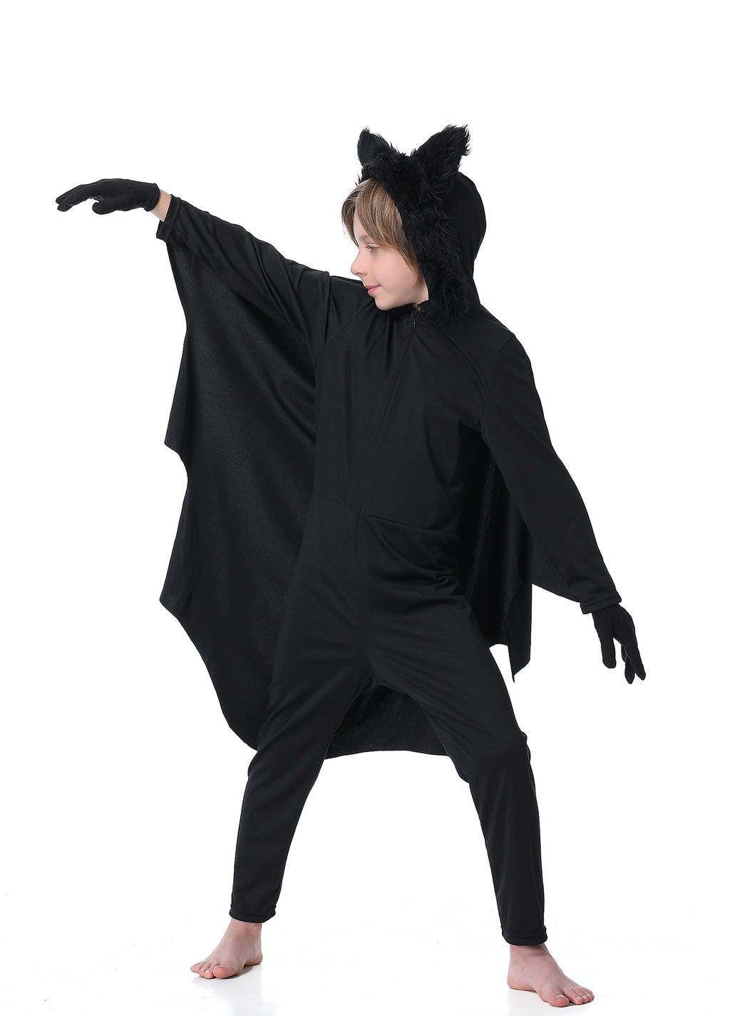 Seawhisper Bat Costume for Kids Girls Boys Toddler Wings Halloween Costumes 8 10 4 5 6 7 12 14