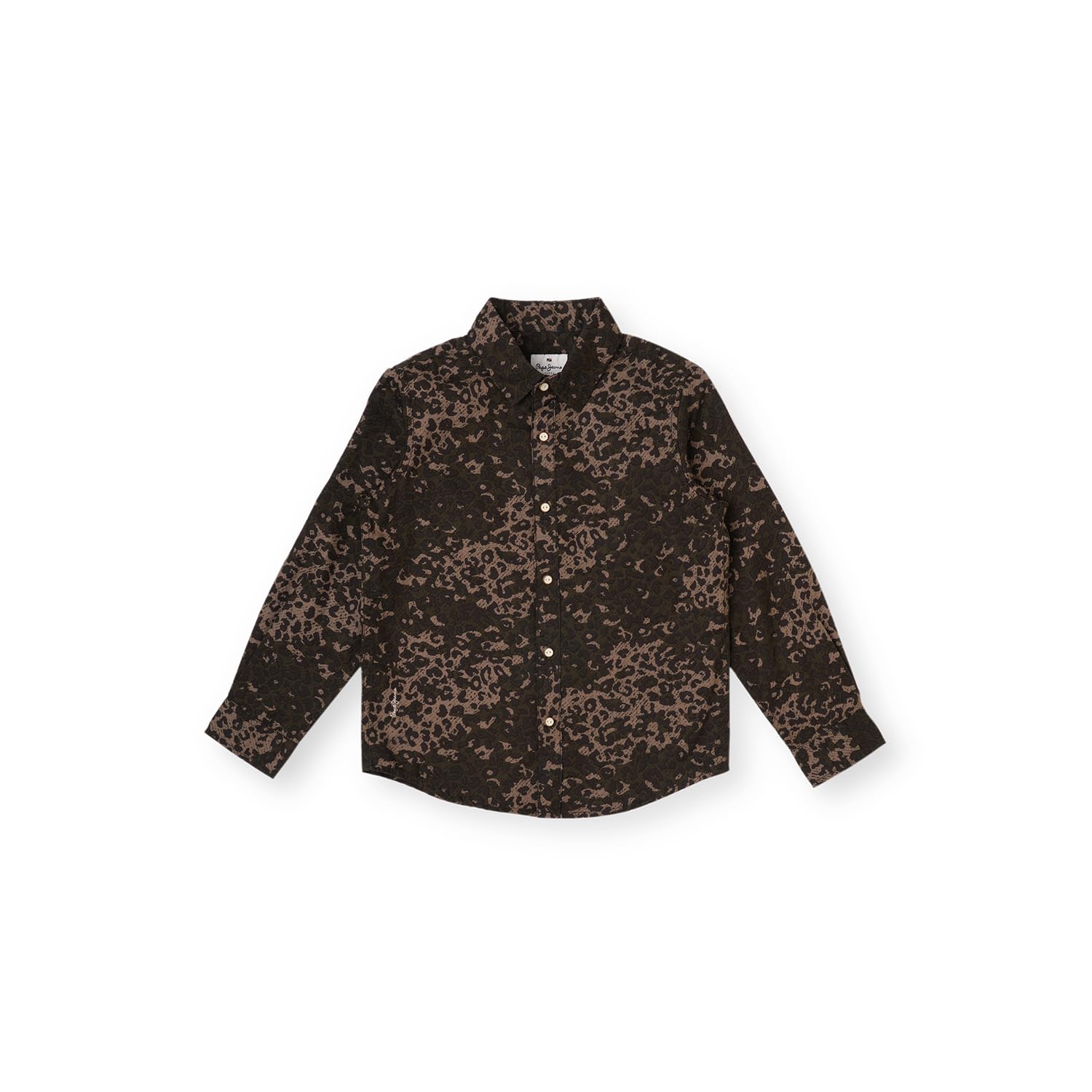 Pepe Jeans BoyS Regular Fit Shirt (Pb302552_Olive Green