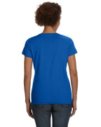 Ladies V-Neck Fine Jersey T-Shirt - BLAcK - S(D0102HI3UBW)