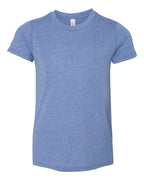 Youth Triblend Short-Sleeve T-Shirt - BLUE TRIBLEND - M(D0102H7W66P)