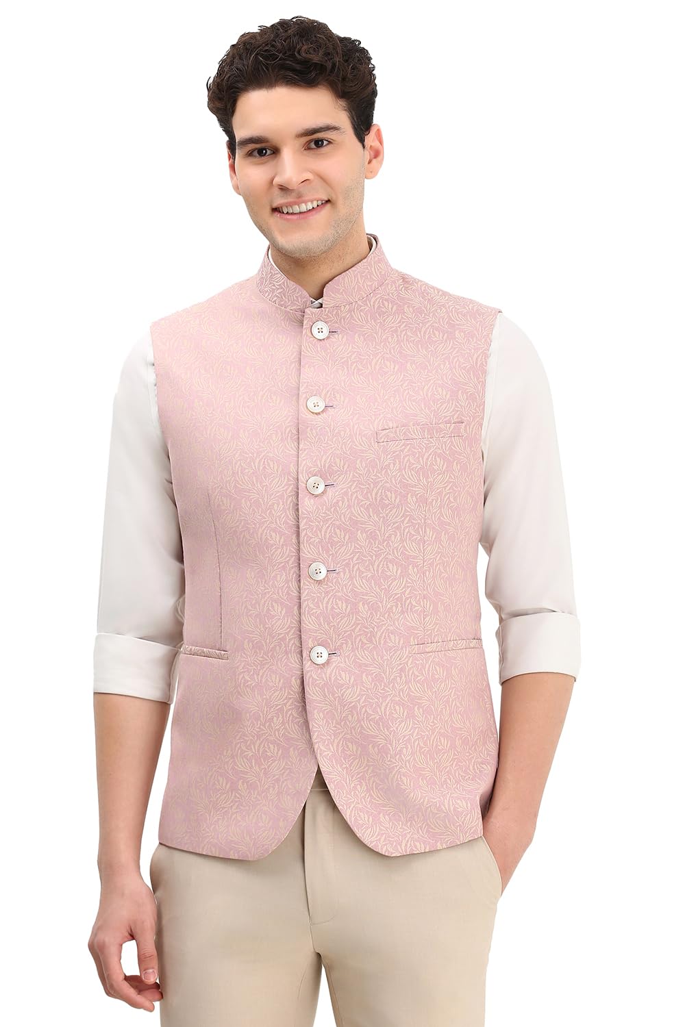 Allen Solly Men Printed Party Vest