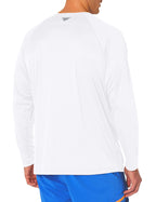 columbia Mens Terminal Tackle Long Sleeve Shirt, WhiteNightshade Logo, Large