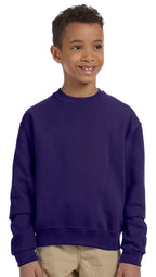 Youth NuBlend Fleece crew - BLAcK - S(D0102HI3YI7)