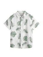 TAGAS Boys Regular Fit Shirt (BS-3001_Green(1)