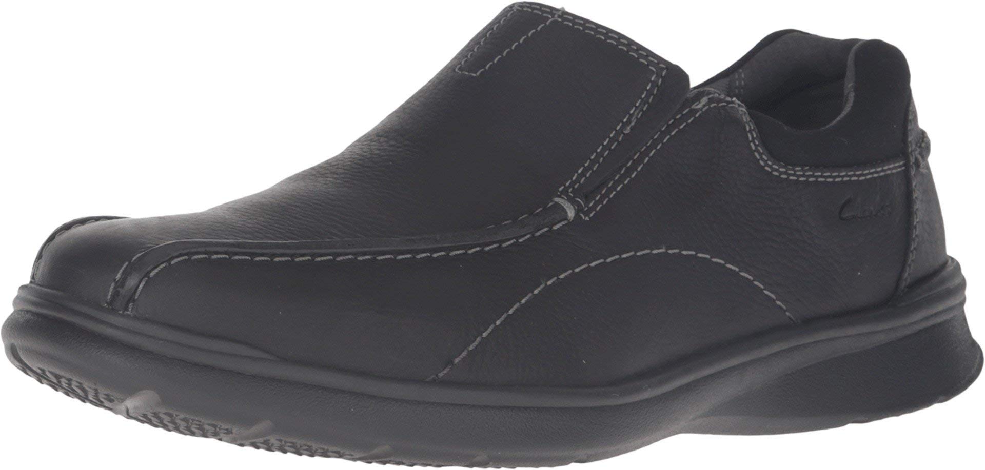 Clarks Men's Cotrell Step Slip-on Loafer,Black Oily,13 M US