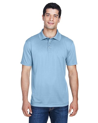 Mens 4 oz Polytech Polo - WHITE - 5XL(D0102H7YXg8)