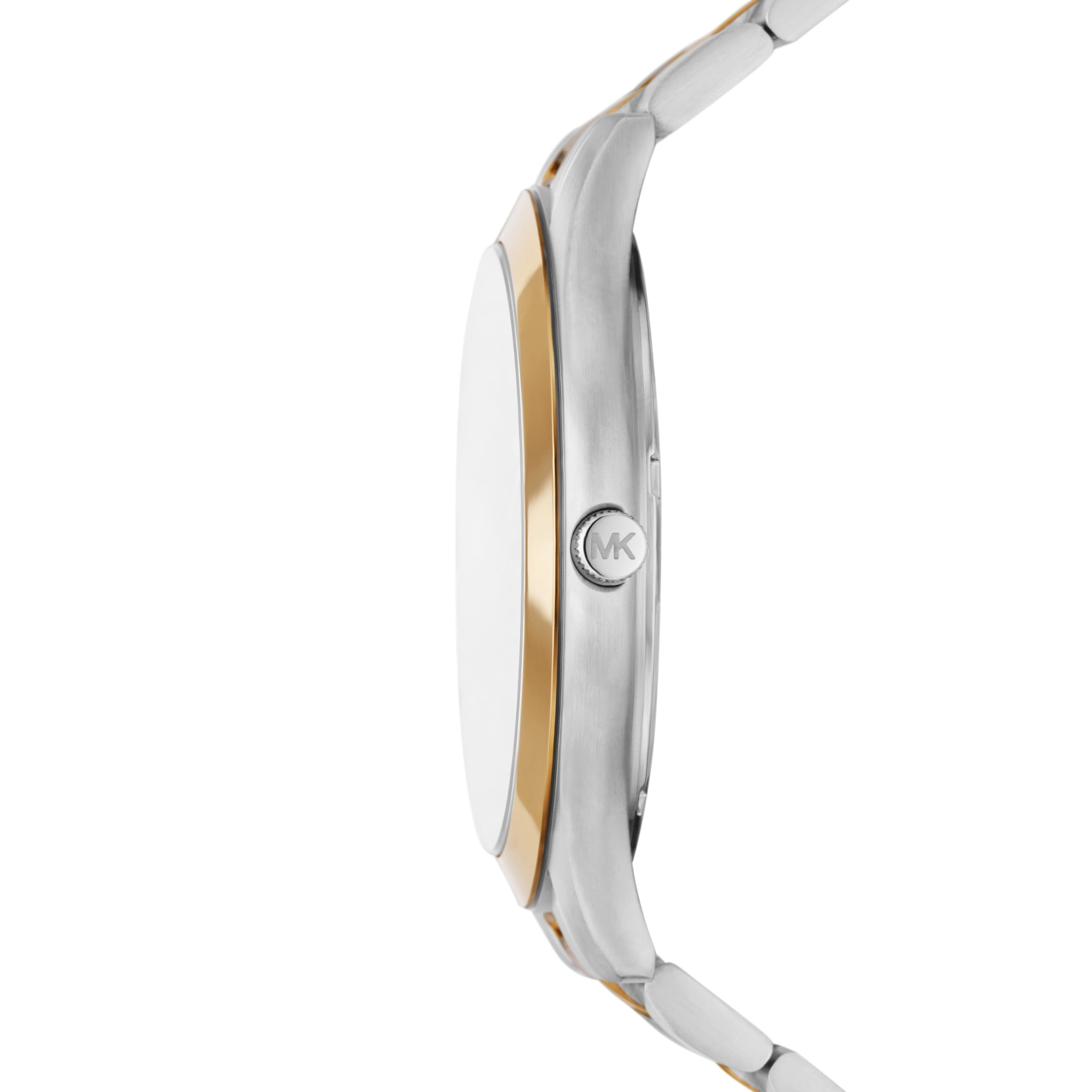 Michael Kors Slim Runway Three-Hand Two-Tone Stainless Steel Men's Watch (Model: MK9149)