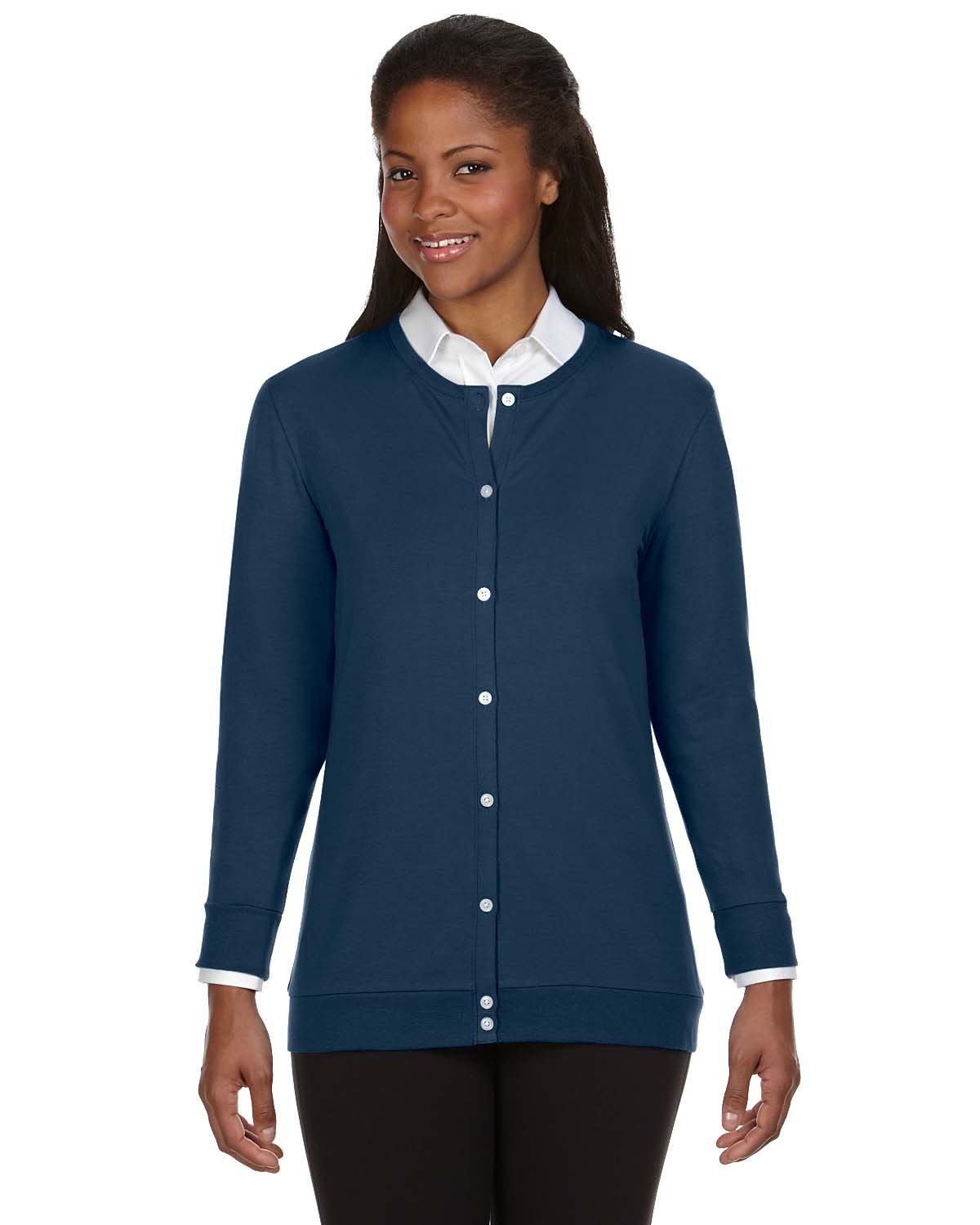 Ladies Perfect FitRibbon cardigan - WHITE - XS(D0102H7643P)