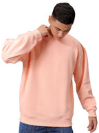 The Indian Garage Co Mens Oversized Solid Overhead Crewneck Sweatshirt