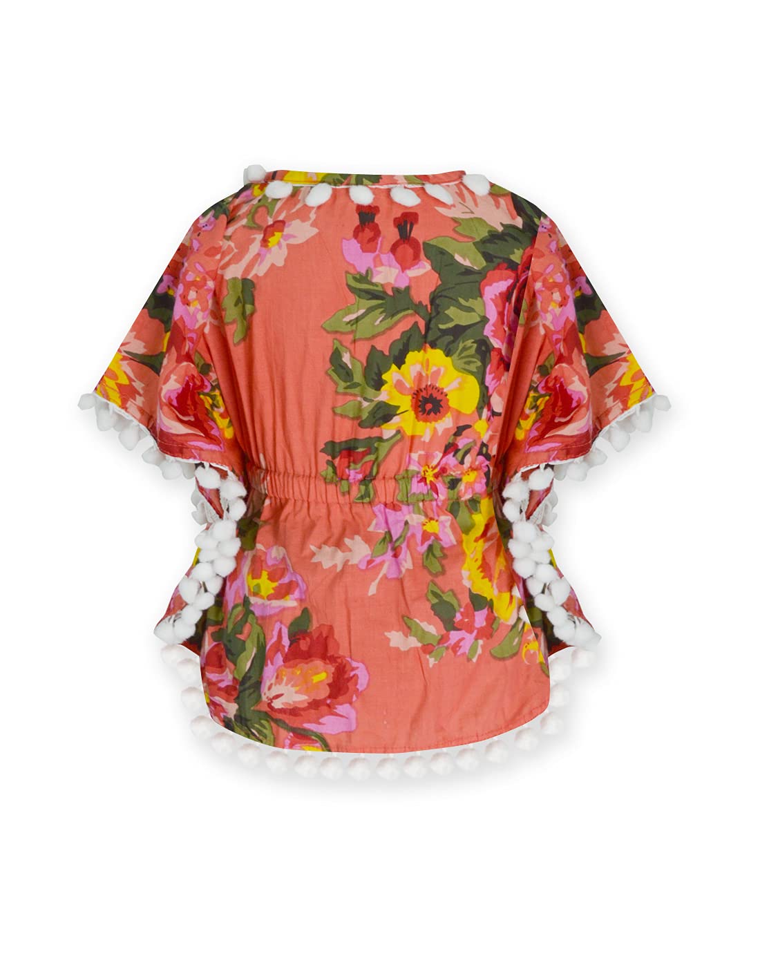 A.T.U.N. (ALL THINGS UBER NICE) Girls Floral Printed Regular Kaftan Top