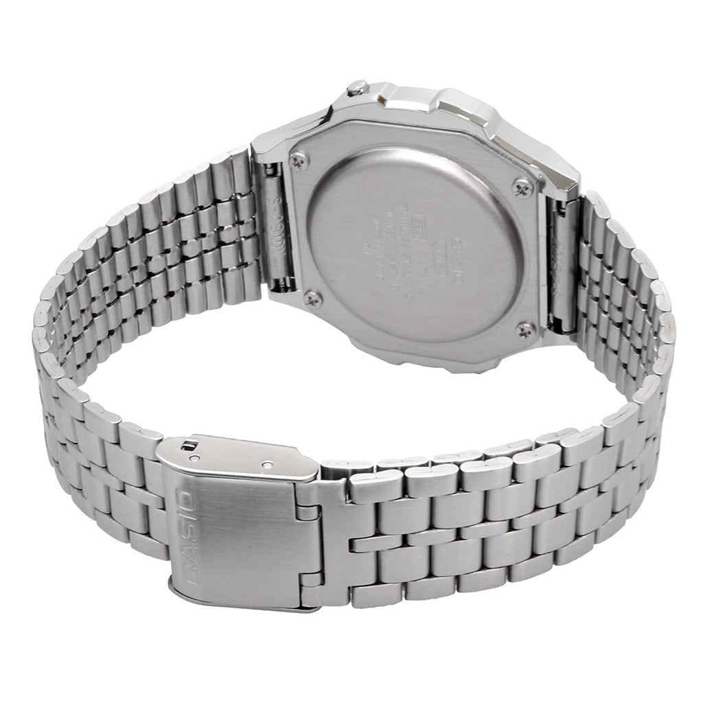 Casio A171 Vintage Stainless Steel Resin Digital A171WE-1A A171WE-1 Unisex Watch