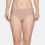 Zivame Womens Cotton Blend Classic Solid Hipster Panties (Pack of 3) (ZI28C0-Roeb Cho Fon B Bea_Roeb