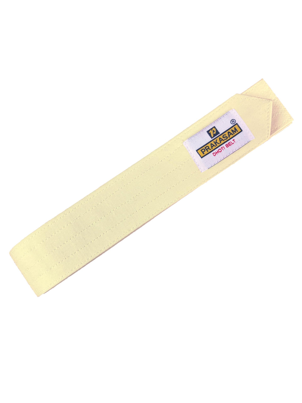 PRAKASAM COTTON Mens Cotton Dhoti Belt | Durable Canvas Cotton Waist Belt for Traditional Dhoti | Adjustable & Comfortable Dhoti