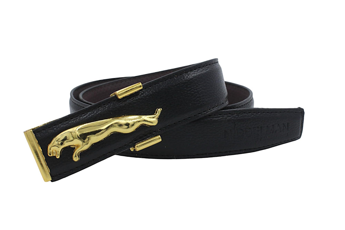 Niddleman 628/ Trendy Unisex Artificial Leather Belt, Boys Belt For Casual Or Formal Classic Designs For Work & Business Casual  34
