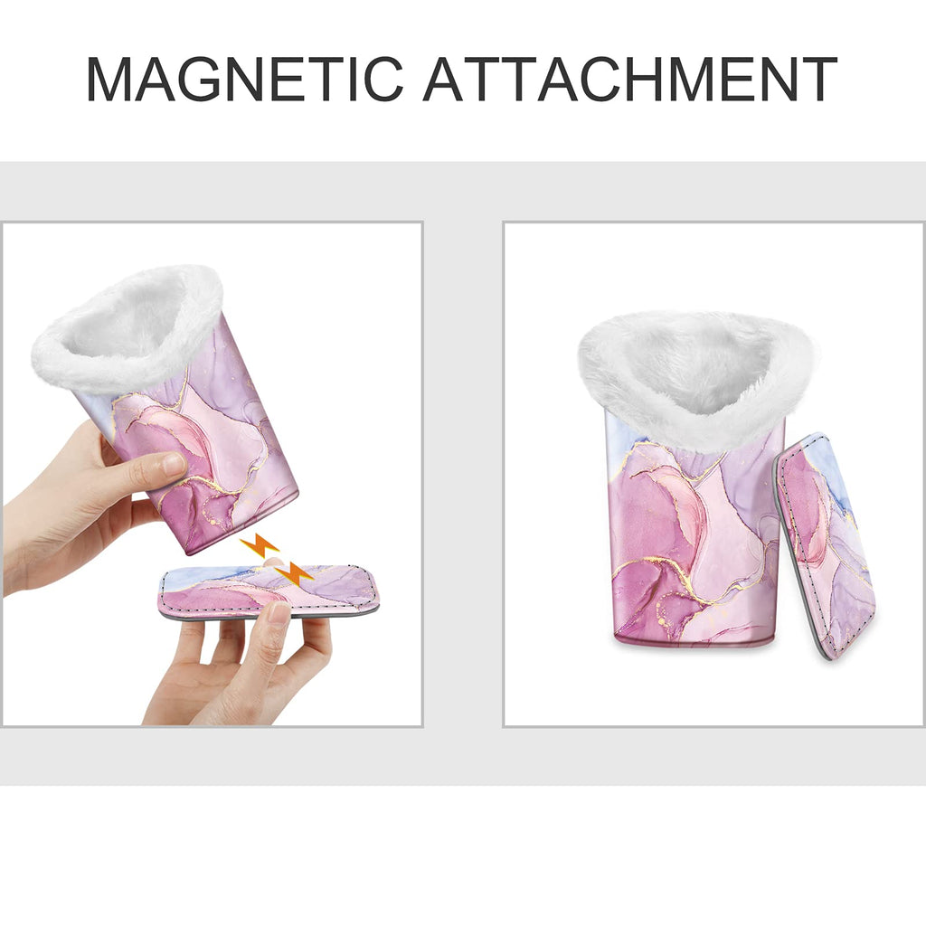 Fintie Plush Lined Eyeglasses Holder, Glasses Stand Case, Anti-scratch Glasses Storage Organizer for Desk, Nightstand, Office, G