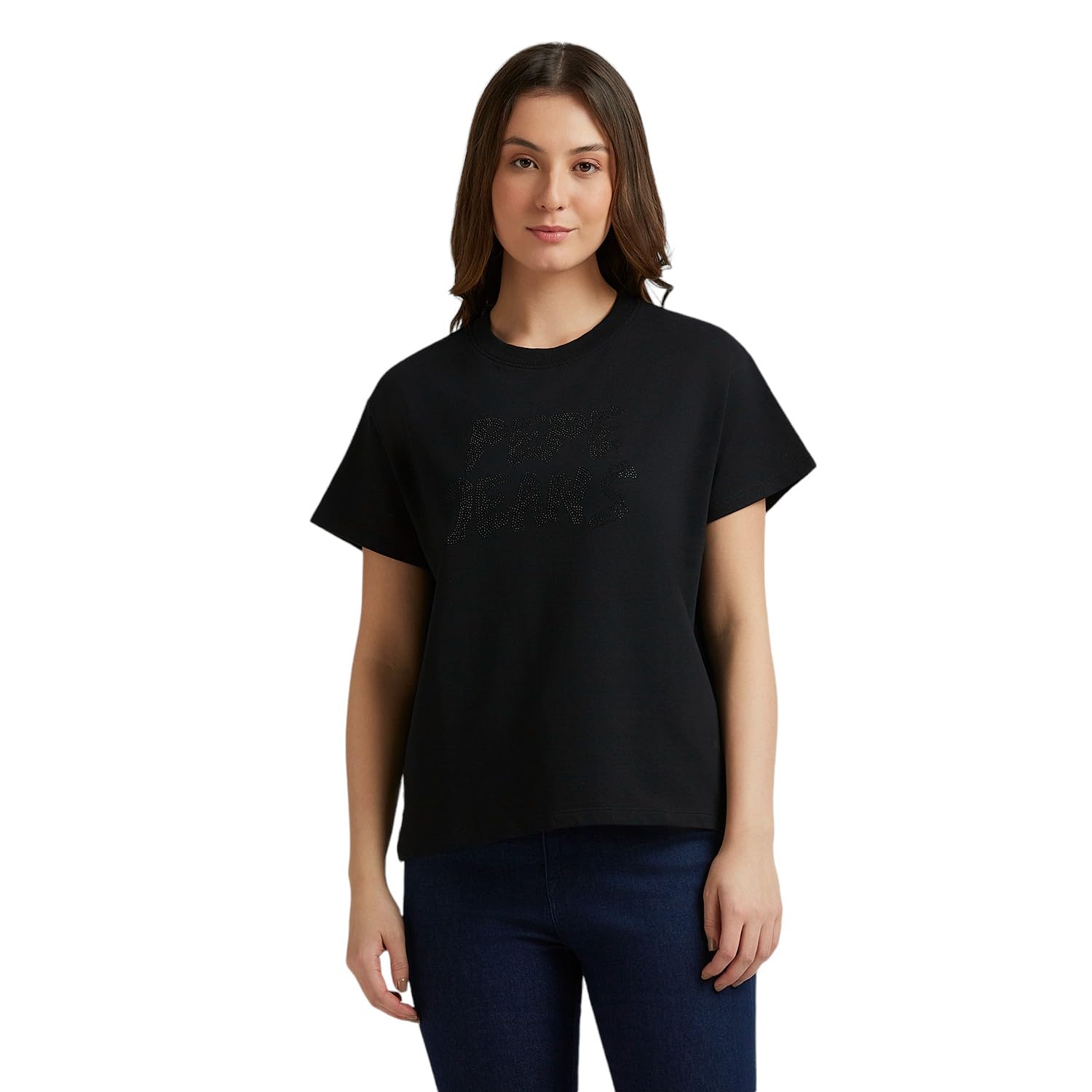 Green Embellished Short Sleeve T-Shirt