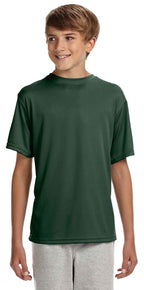 Youth cooling Performance T-Shirt - gRAPHITE - S(D0102H7KYNJ)
