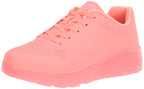Skechers Girls Uno Ice Vegan Air-Cooled Memory Foam Cushioned Comfort Insole Sneakers