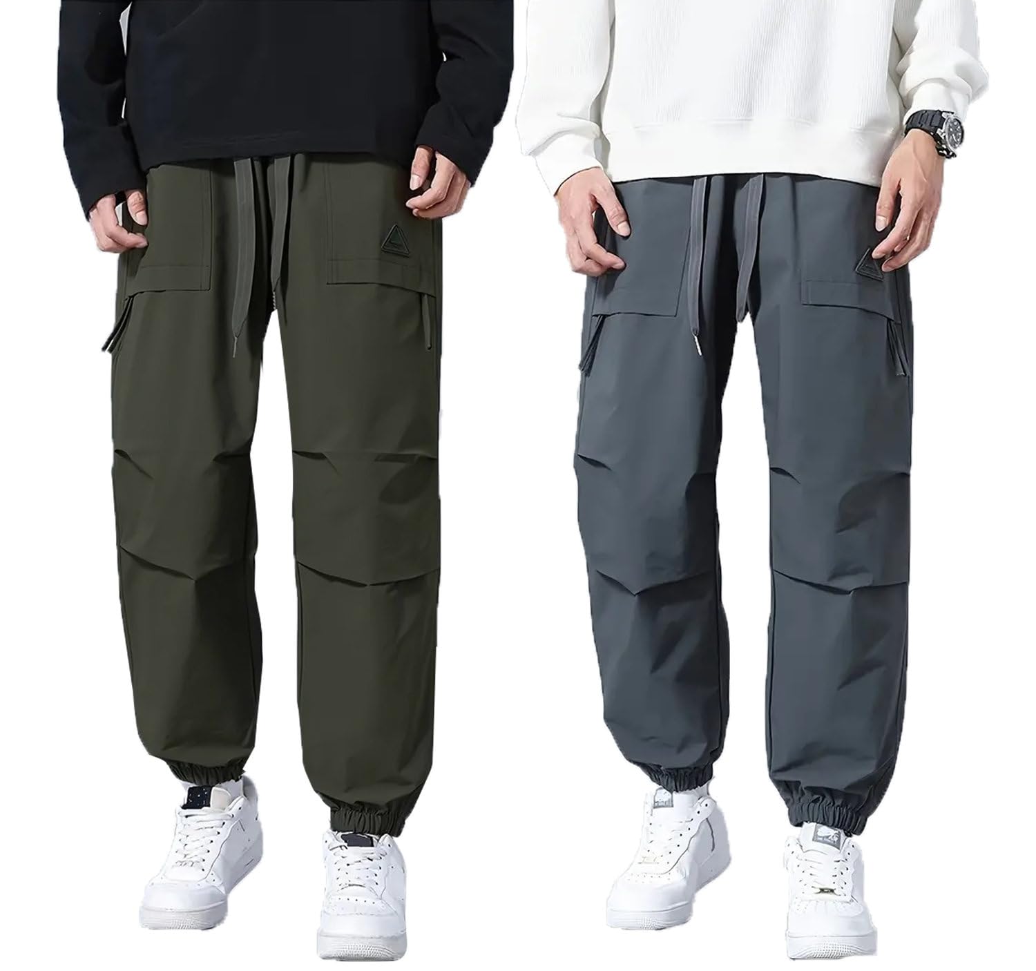 Lymio Track Pant For Men || Regular Fit || Track Pants || Full Elastic Jogger Track Pant || Available In Combo Pack Of 2 (Tp-55-