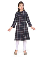 Aarika Girl'S Cotton Kurti Legging (Kl-Tr-Tc-4_Black-White_38)