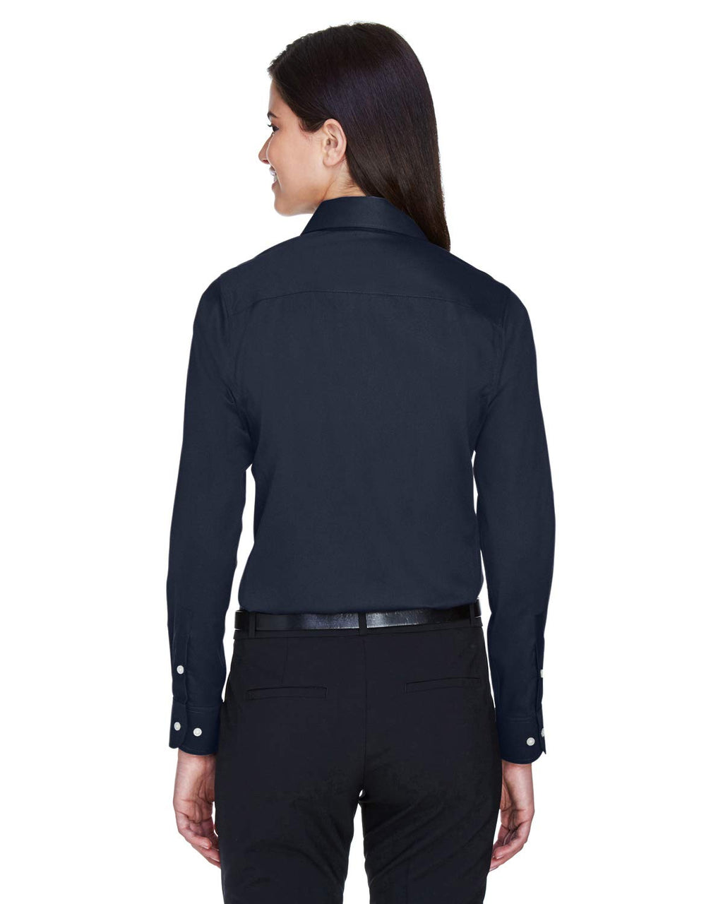 Ladies crown Woven collectionSolid Stretch Twill - BLAcK - XS(D0102H76TH2)