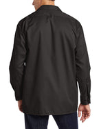 Dickies Mens Big-Tall Long Sleeve Work Shirt, Black,3XL
