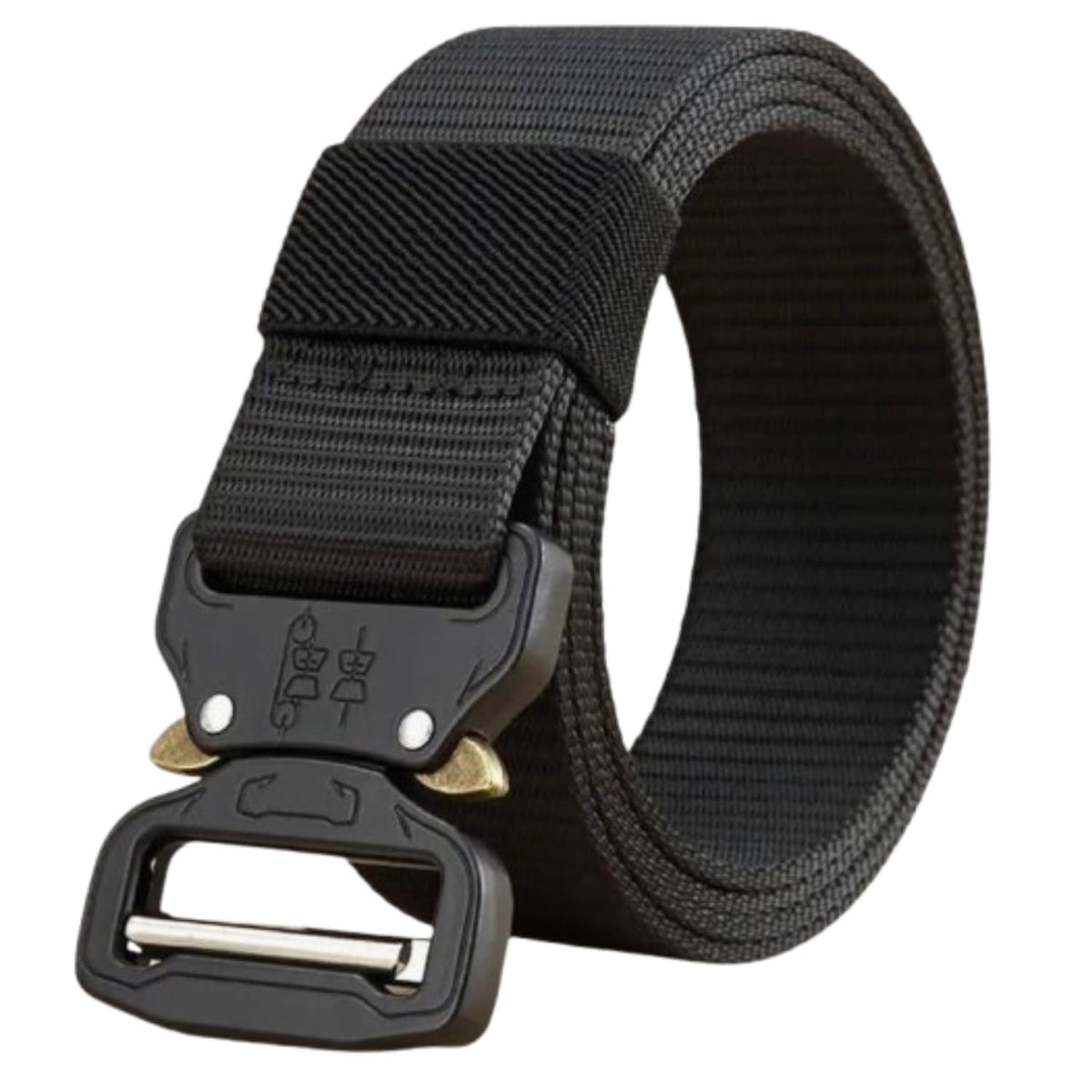 Niddleman_Automatic/Push Lock Nylon Woven Fabric Belt For Men(043) 32