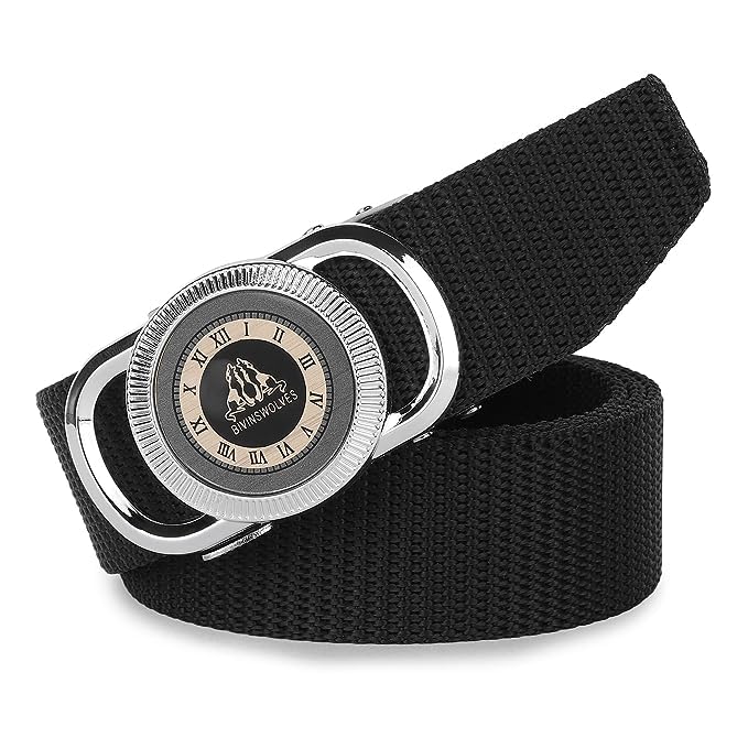Niddleman 5509/ Trendy Unisex Artificial Leather Belt, Boys Belt For Casual Or Formal Classic Designs For Work & Business Casual 34