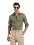 The Indian Garage Co Mens Regular Fit Textured Cutaway Collar Long Sleeves Party Sweater