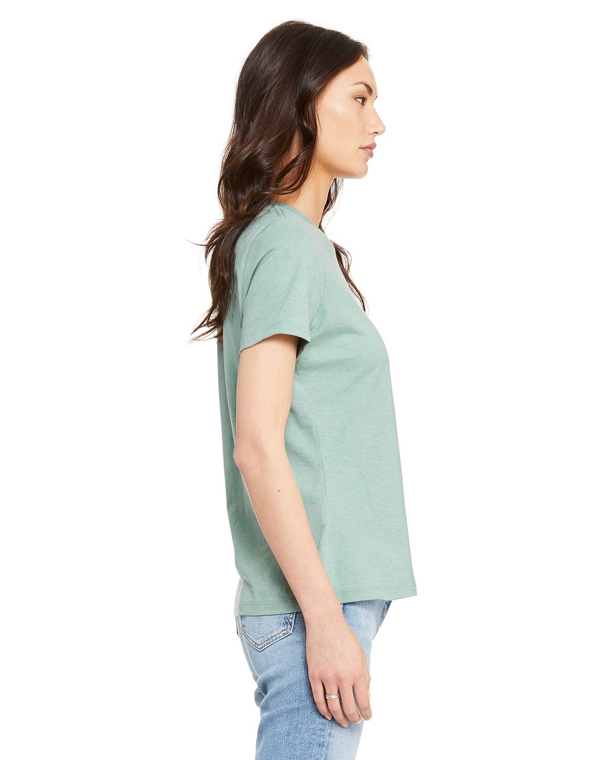 Ladies Relaxed Heather cVc Short-Sleeve T-Shirt - ATHLETIc HEATHER - S(D0102H7WR66)
