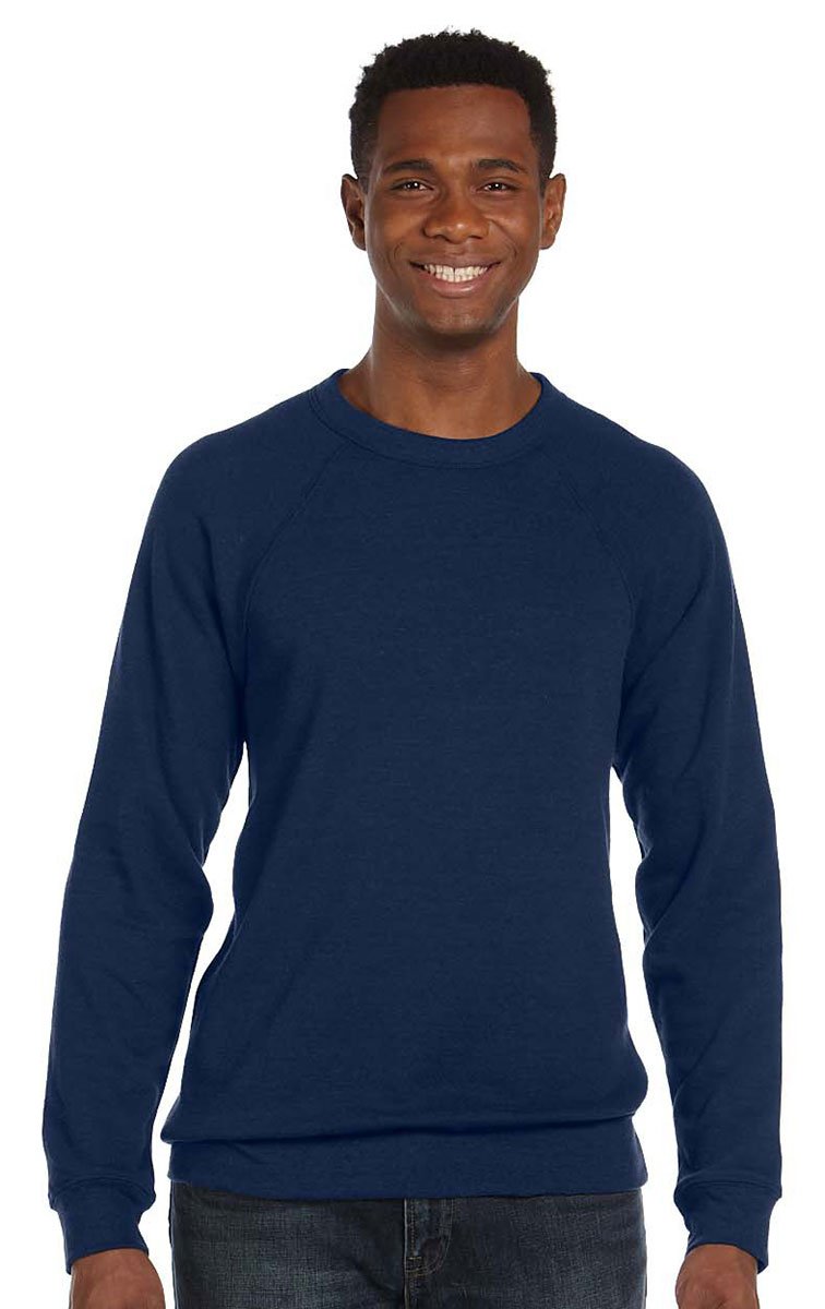 Unisex Sponge Fleece crewneck Sweatshirt - DK gRY MRBLE FLc - M(D0102H789BT)