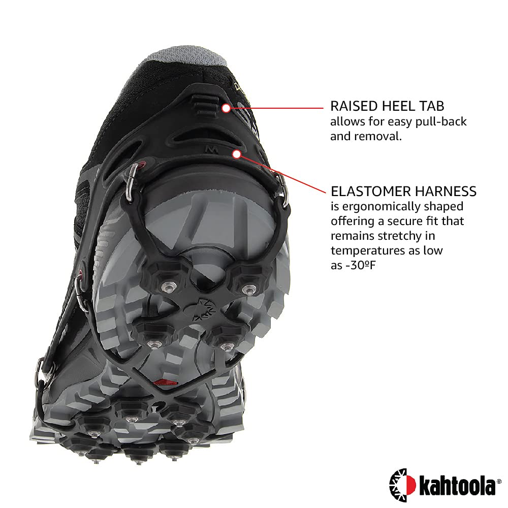 Kahtoola EXOspikes Footwear Traction - Black - X-Large