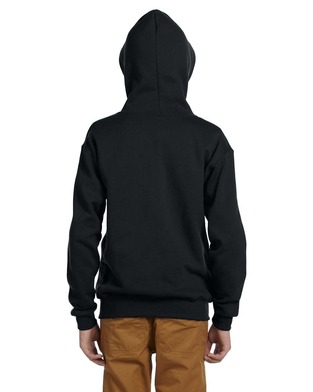 Youth 8 oz NuBlend Fleece Full-Zip Hooded Sweatshirt - J NAVY - L(D0102HI3FXU)