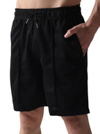 Greciilooks MenS Casual Shorts (Gl-M.Short-Sh280_Black