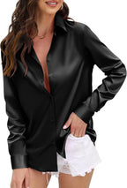 Indoprimo Shirt For Women | Women Shirt | Shirt For Women | Full Sleeve Shirt For Women | Satin Shirt For Women | Western Shirt 