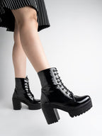 Shoetopia Block Heeled Boots