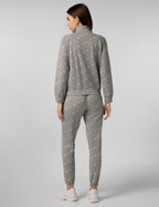 FYLTR Womens Stand Collar Jacket & Jogger Co-ord Set - Full Zipper | Contrast Drawstring | Utility Pockets |Rib Hem & Cuff