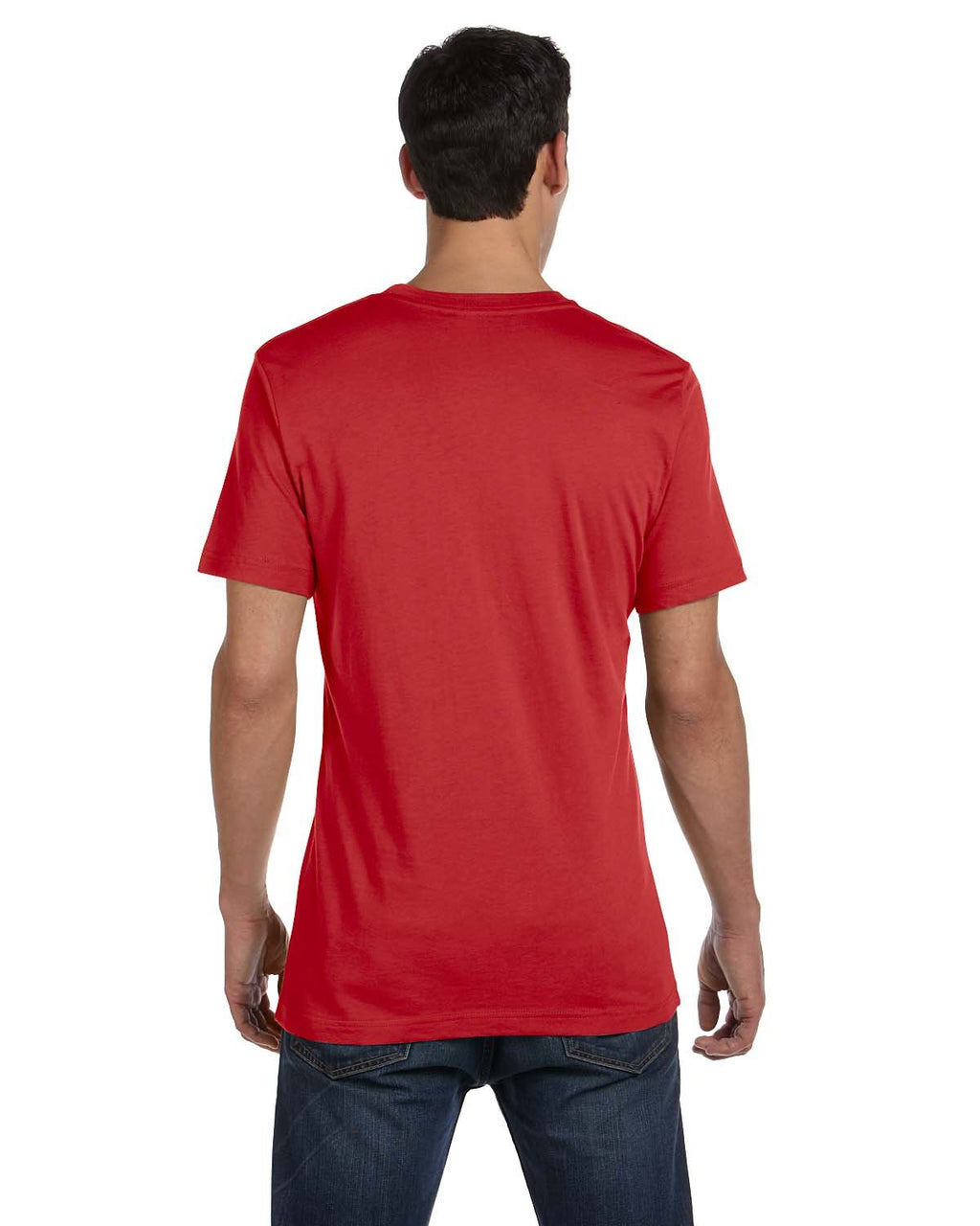 Bella + Canvas Unisex Jersey Short-Sleeve T-Shirt XL CANVAS RED