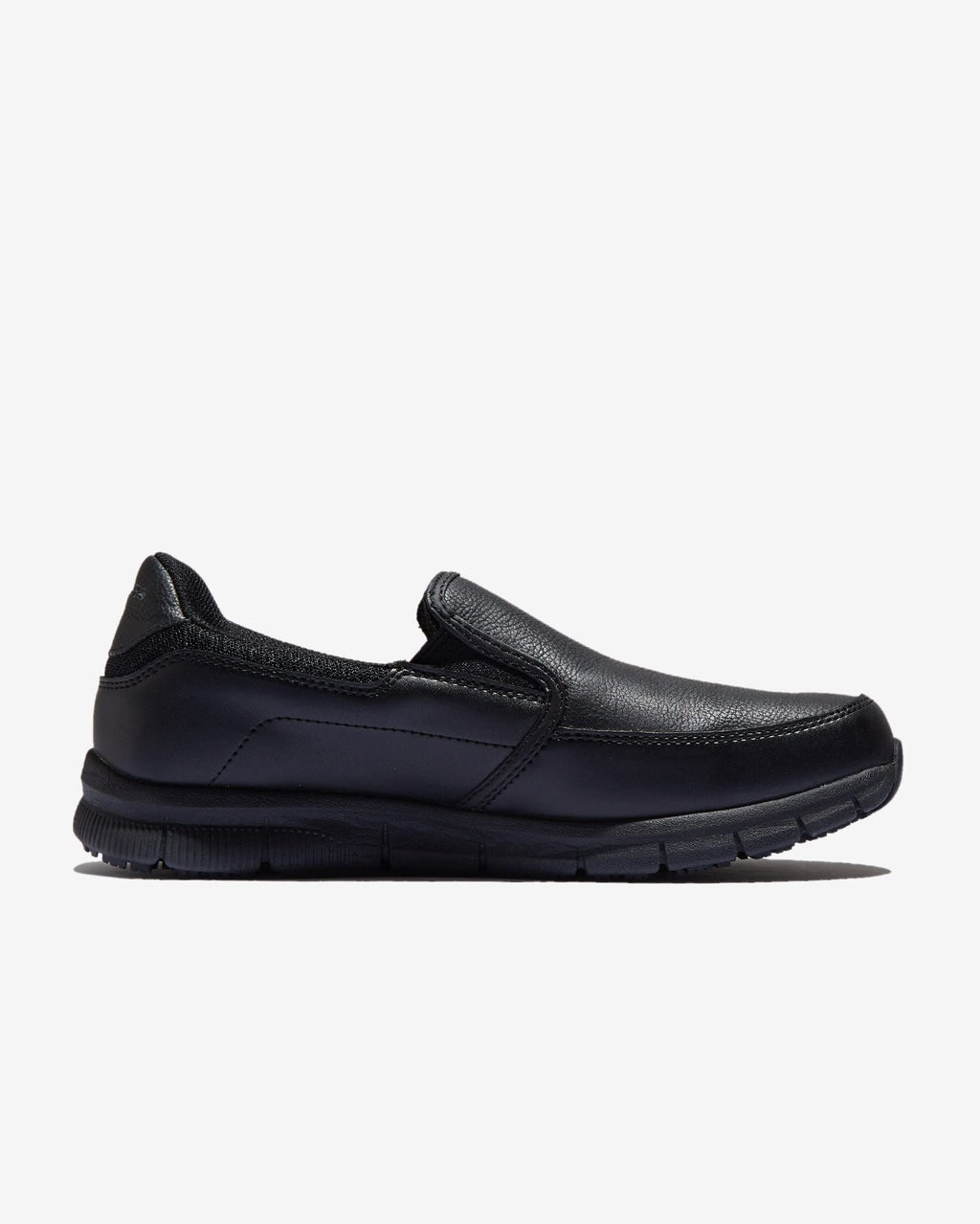 Skechers Men's Nampa-Groton Food Service Shoe, Black, 10.5 Wide
