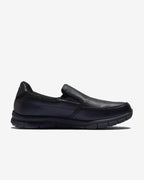 Skechers Men's Nampa-Groton Food Service Shoe, Black, 10.5 Wide