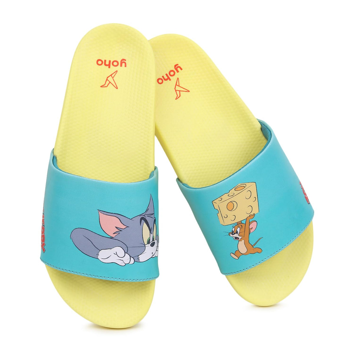 YOHO Tom and Jerry Sliders for Women, Comfortable and Lightweight Slides, Footwear for Man & Boys, Official WB Merchandise 003  6