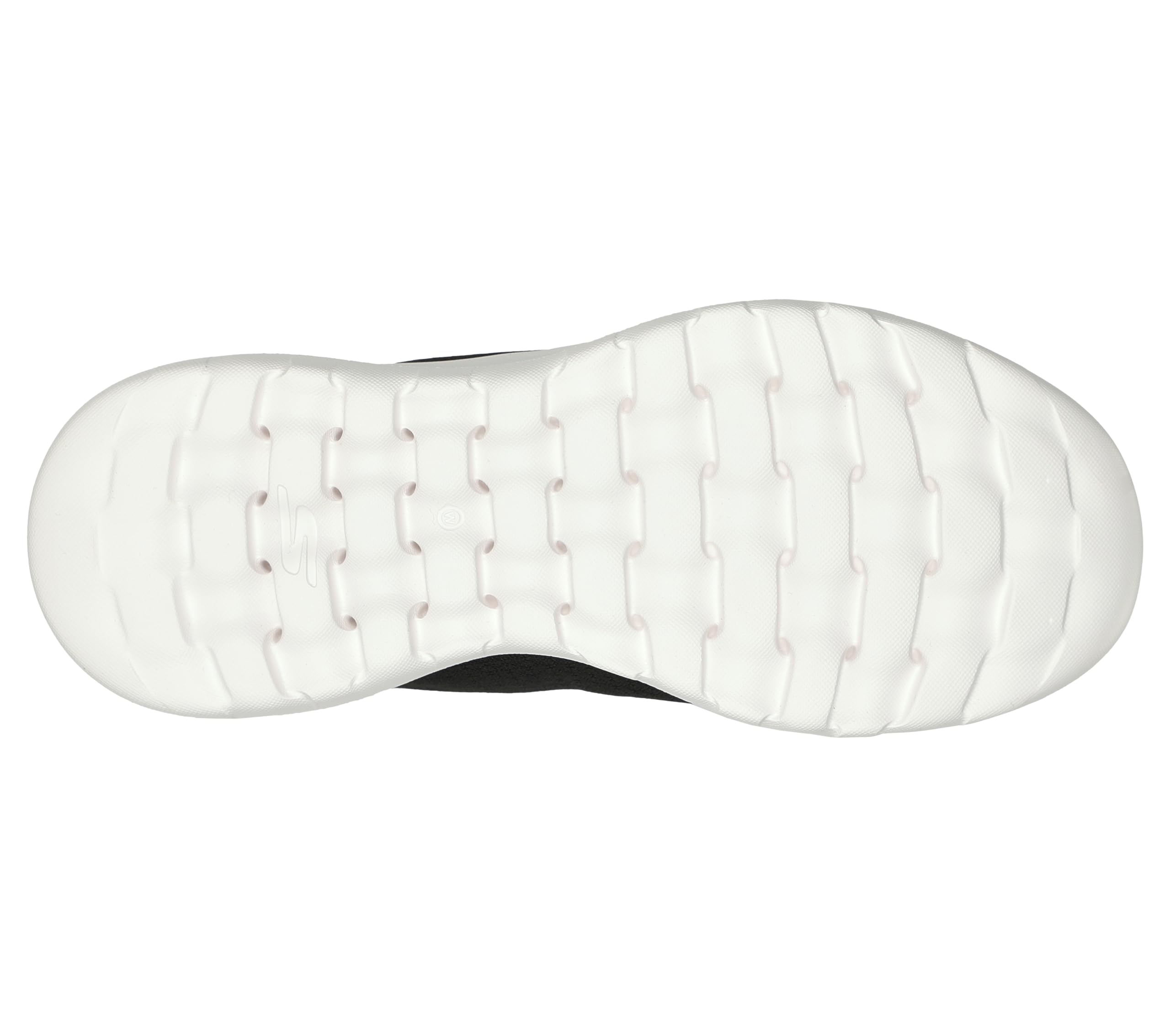 Skechers Women's Go Walk Joy-Ecstatic Sneaker, Black/White, 8 Wide